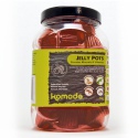 Komodo Jelly Pot Brown Sugar - brown sugar in jelly, 60 pieces.